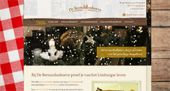 Desktop Screenshot of bernardushoeve.nl
